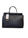 Damen Handtasche LEDER DUNKELBLAU 19052373 - Vorderseite