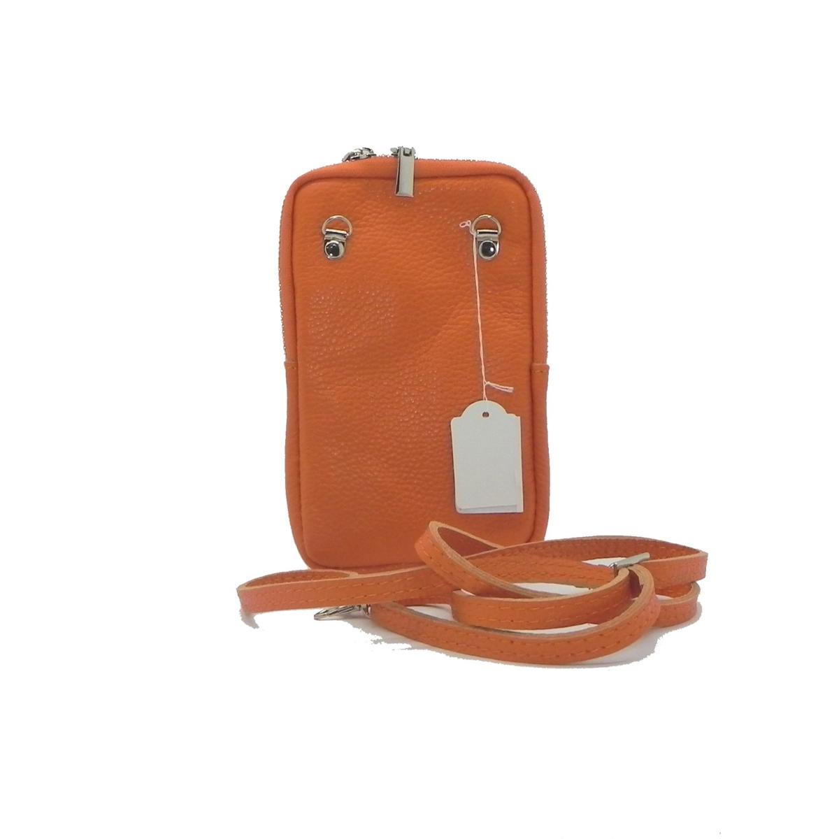 Damen Lederhandytasche 23031925 orange