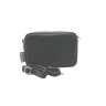 Damen Lederschultertasche 24072816 schwarz
