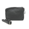 Damen Crossovertasche Leder 24072818 schwarz