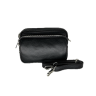 Schultertasche LEDER SCHWARZ 18x14x6 25012465 Vorderseite