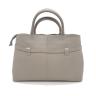 26010502 Lederhandtasche BEIGE ca 36x25x9cm (3)