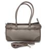 26010503 Handtasche Ledermix beige ca 32x16x10 cm 01