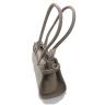 26010503 Handtasche Ledermix beige ca 32x16x10 cm 02