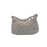 26010508 Handtasche LEDER TAUPE geflochten ca. 24x15x9 cm (3)