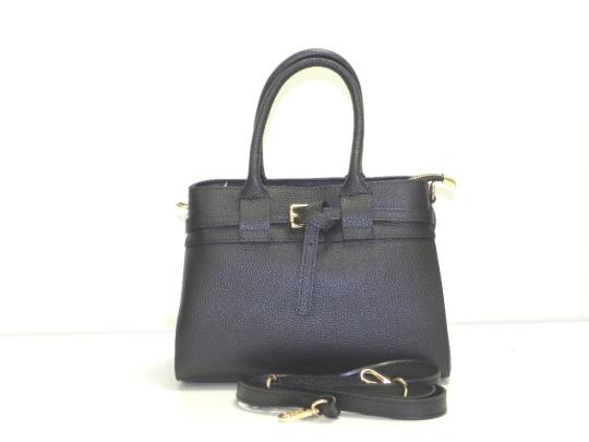 26061803 Handtasche Leder schwarz LNGEEN 27x20x10 (1)
