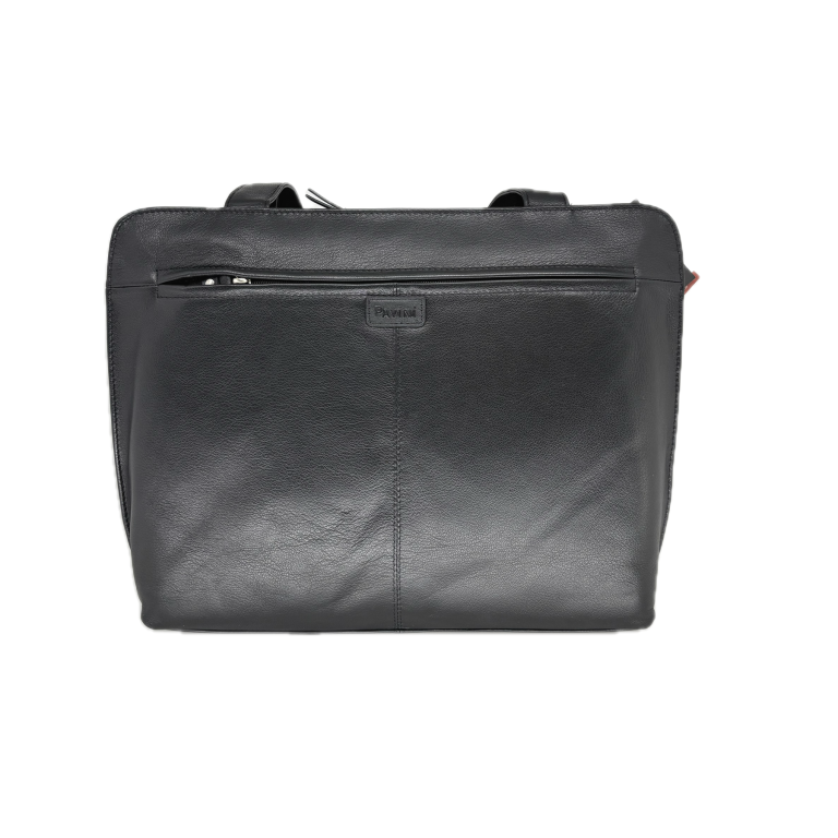 Business Ledershopper schwarz 25012901 - Vorderansicht
