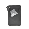 Handytasche LEDER SCHWARZ 25012909 Rückseite