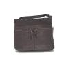Schultertasche LEDER DUNKELBRAUN 25051306 (5)