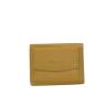 26011904 Minibörse Leder gelb 32401-14 ca 100x70x25mm (1)