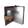 Geldbörsse LEDER BRAUN SMART WALLET 25012542 Innenseite