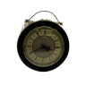 Taschenuhr PU schwarz funktionsfähig 25012444 Vorderansicht